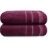 Berkley Bath Sheet Bundle Set of 2 - Purple, Cotton