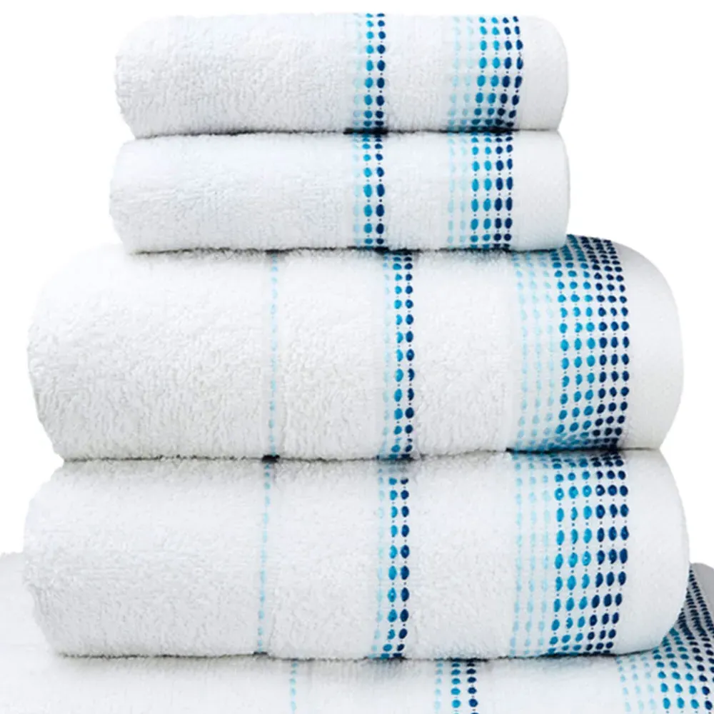 Berkley Towel Bundle Set of 6 - White, Cotton
