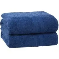 Camden Bath Towel 2 Pack - Blue, Cotton