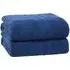 Camden Bath Towel 2 Pack - Blue, Cotton