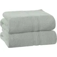 Camden Bath Towel 2 Pack - Green, Cotton