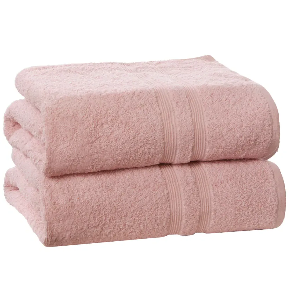 Camden Bath Towel 2 Pack - Pink, Cotton