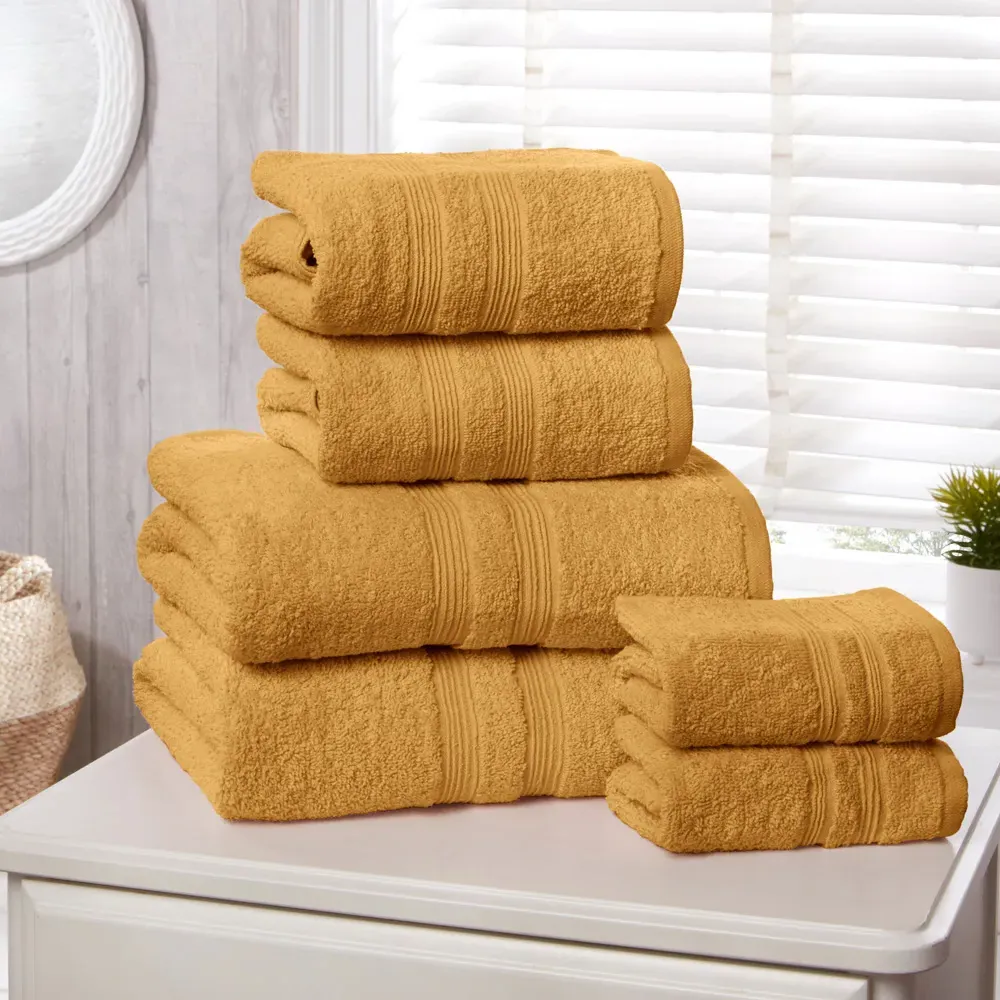 Camden Hand Towel - Orange, Cotton