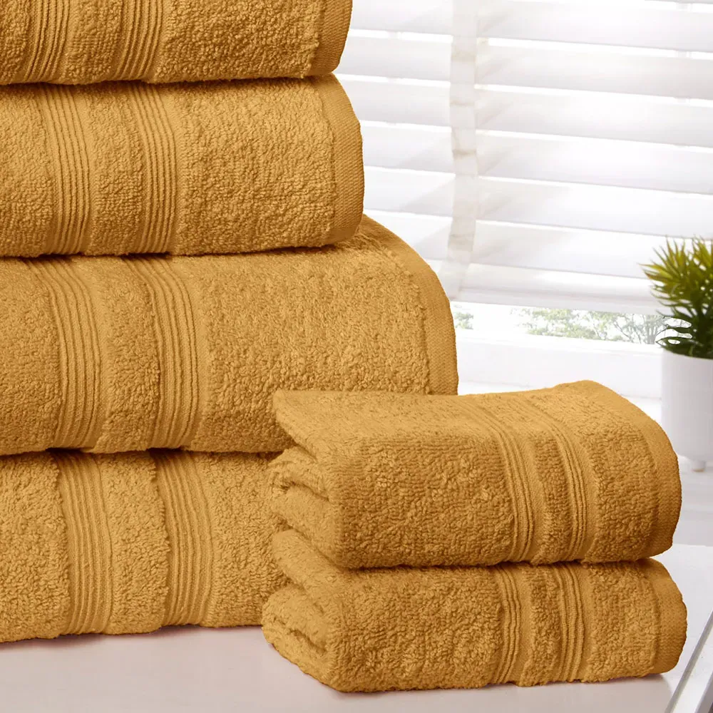 Camden Hand Towel - Orange, Cotton