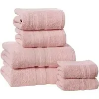 Camden Hand Towel - Pink, Cotton