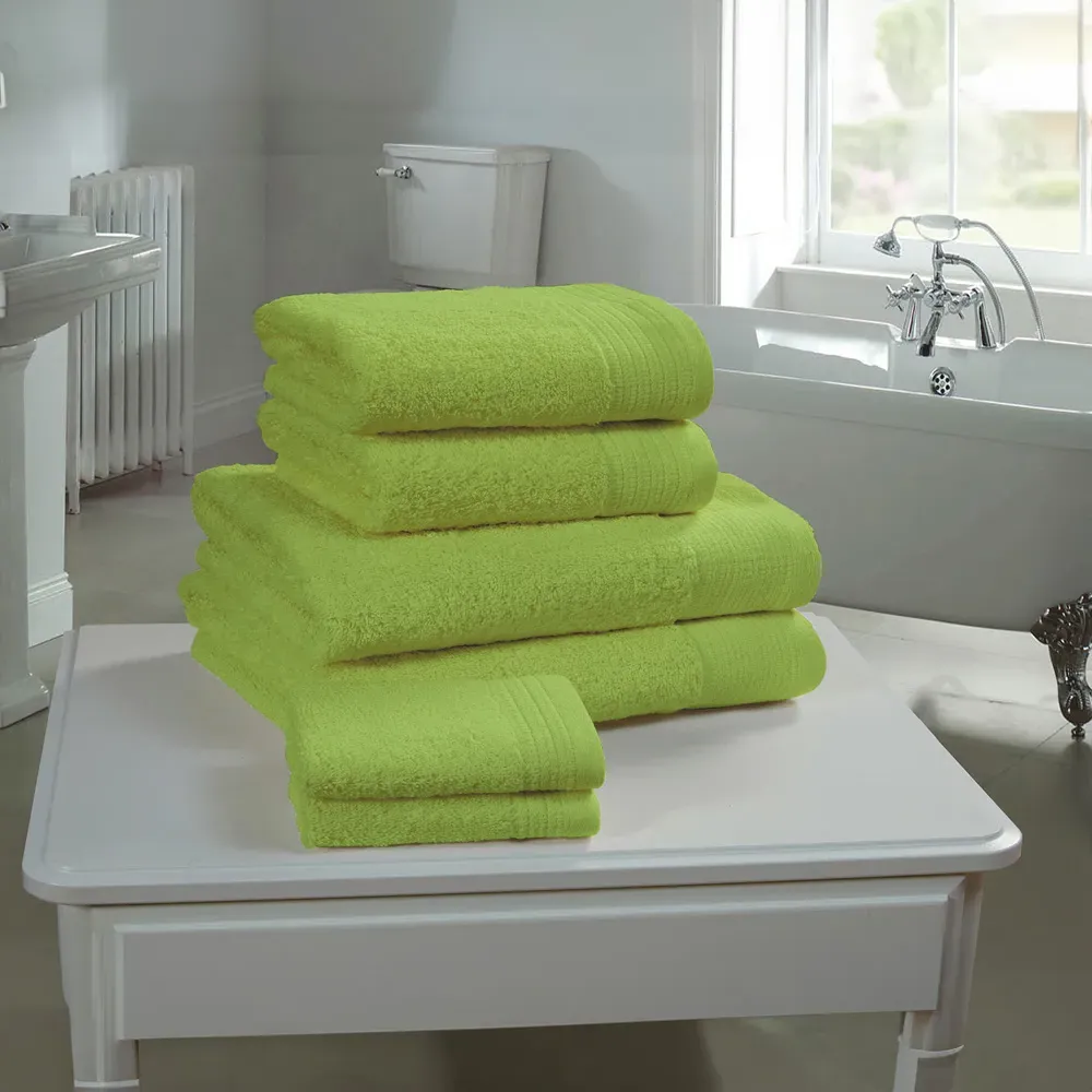 Chatsworth 600gsm Bath Towel - Green, Combed Cotton