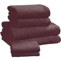 Chatsworth 600gsm Bath Towel - Purple, Combed Cotton