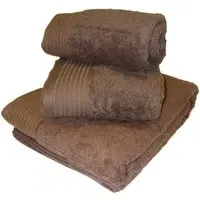 Chatsworth Bath Sheet - Brown, Cotton