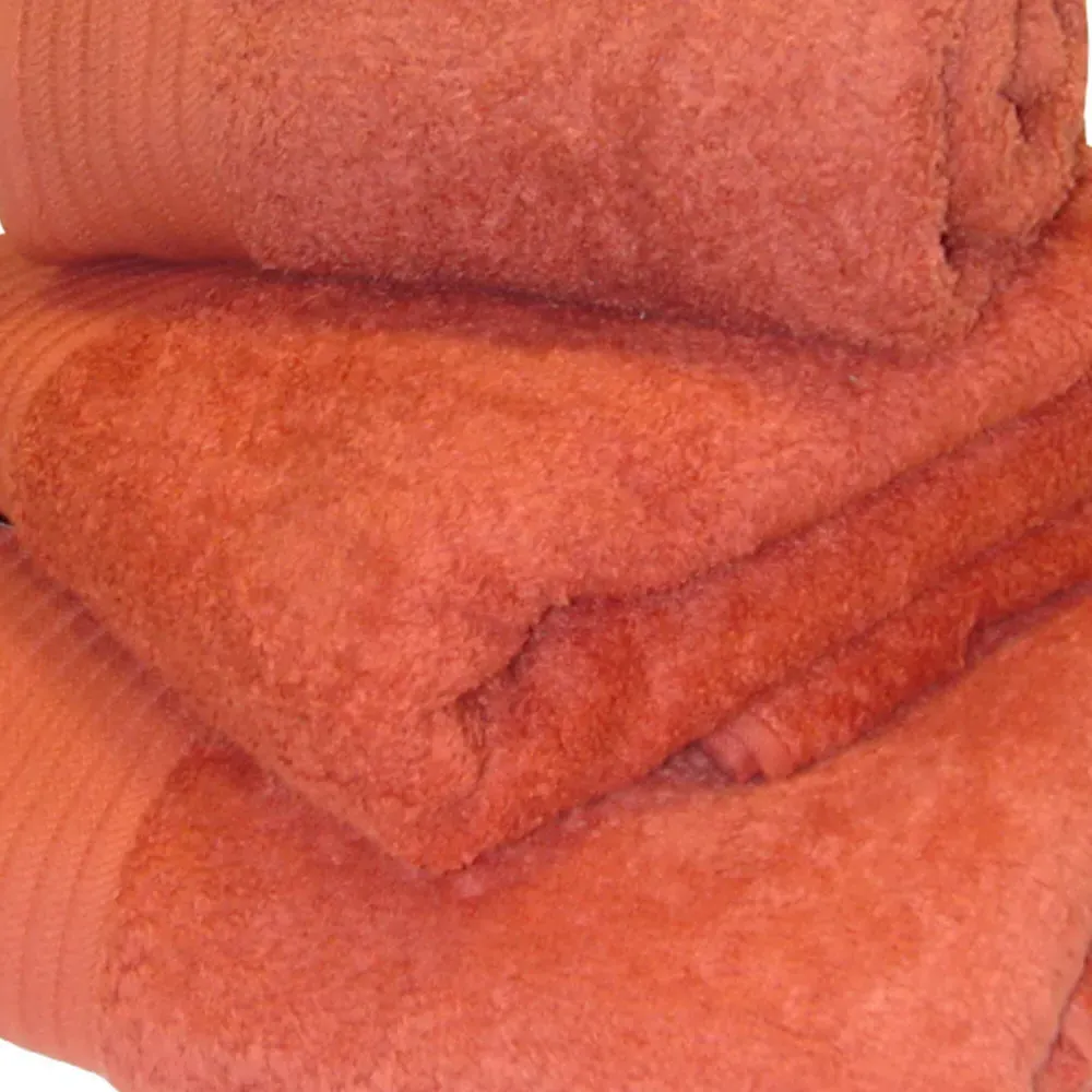 Chatsworth Bath Sheet - Orange, Cotton