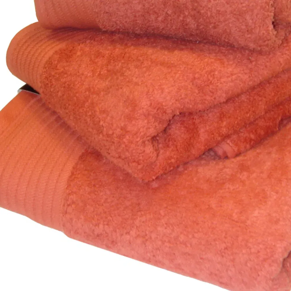 Chatsworth Bath Sheet - Orange, Cotton