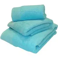 Chatsworth Bath Sheet - Turquoise, Cotton