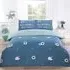 Counting Sheep Double Duvet Set - Blue, Microfibre