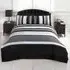 Detroit King Size Duvet Cover Set - Grey, Cotton