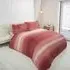 Diamante Double Duvet Cover Set - Blush, Teddy Fleece
