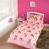 Doggies Single Duvet Cover Set - Pink
