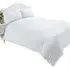 Double 400 Thread Count Quilt Cover - White, Cotton Percale