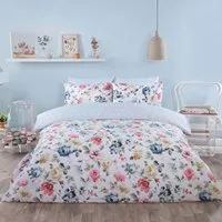 Emilia King Size Duvet Cover Set - Blue