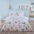 Emilia Single Duvet Cover Set - Silver