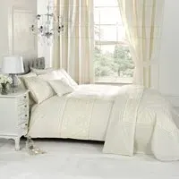Everdean Double Duvet Set - Cream