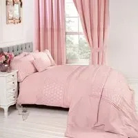 Everdean Double Duvet Set - Pink