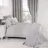 Everdean Double Duvet Set - Silver