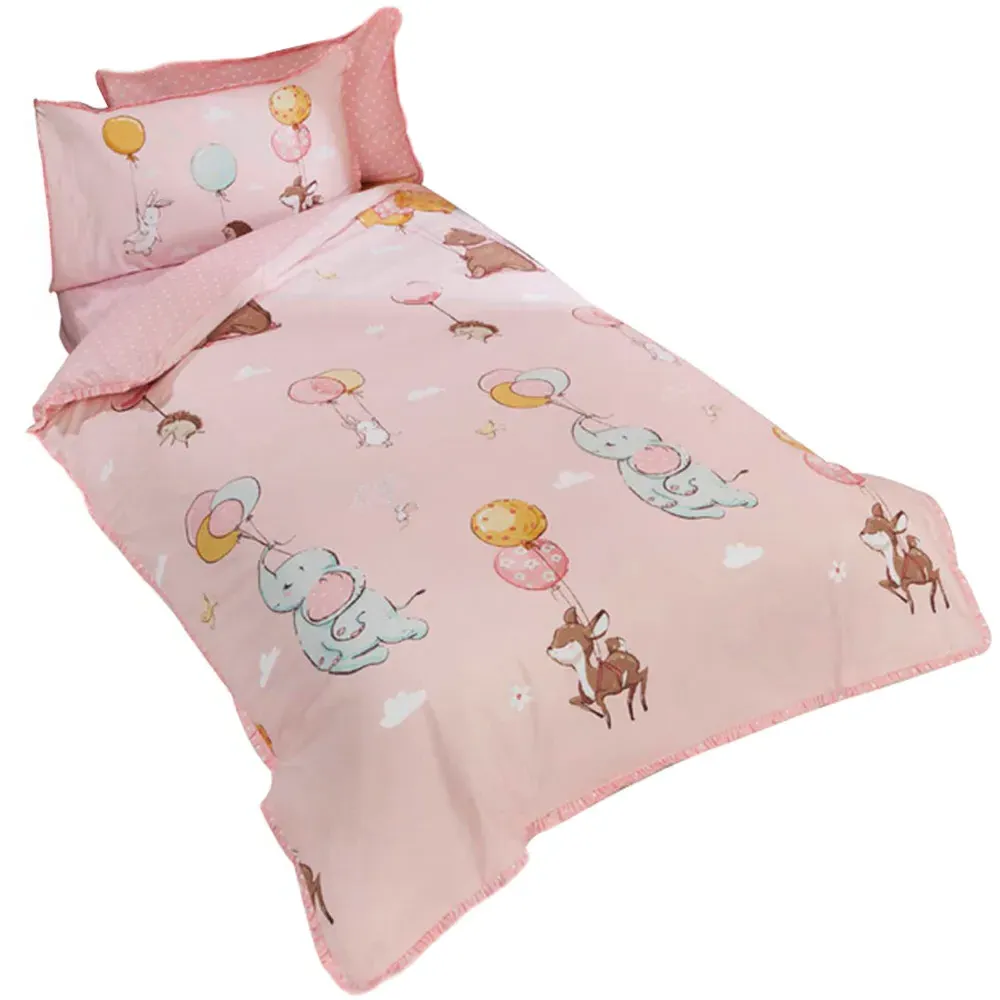 Float Away Single Duvet Cover Set - White