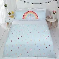 Follow Your Rainbow King Size Duvet Set - Multicolour