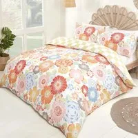 Hippy King Size Duvet Set - Multicolour