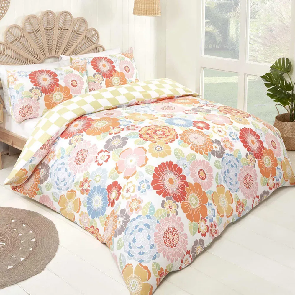 Hippy King Size Duvet Set - Multicolour