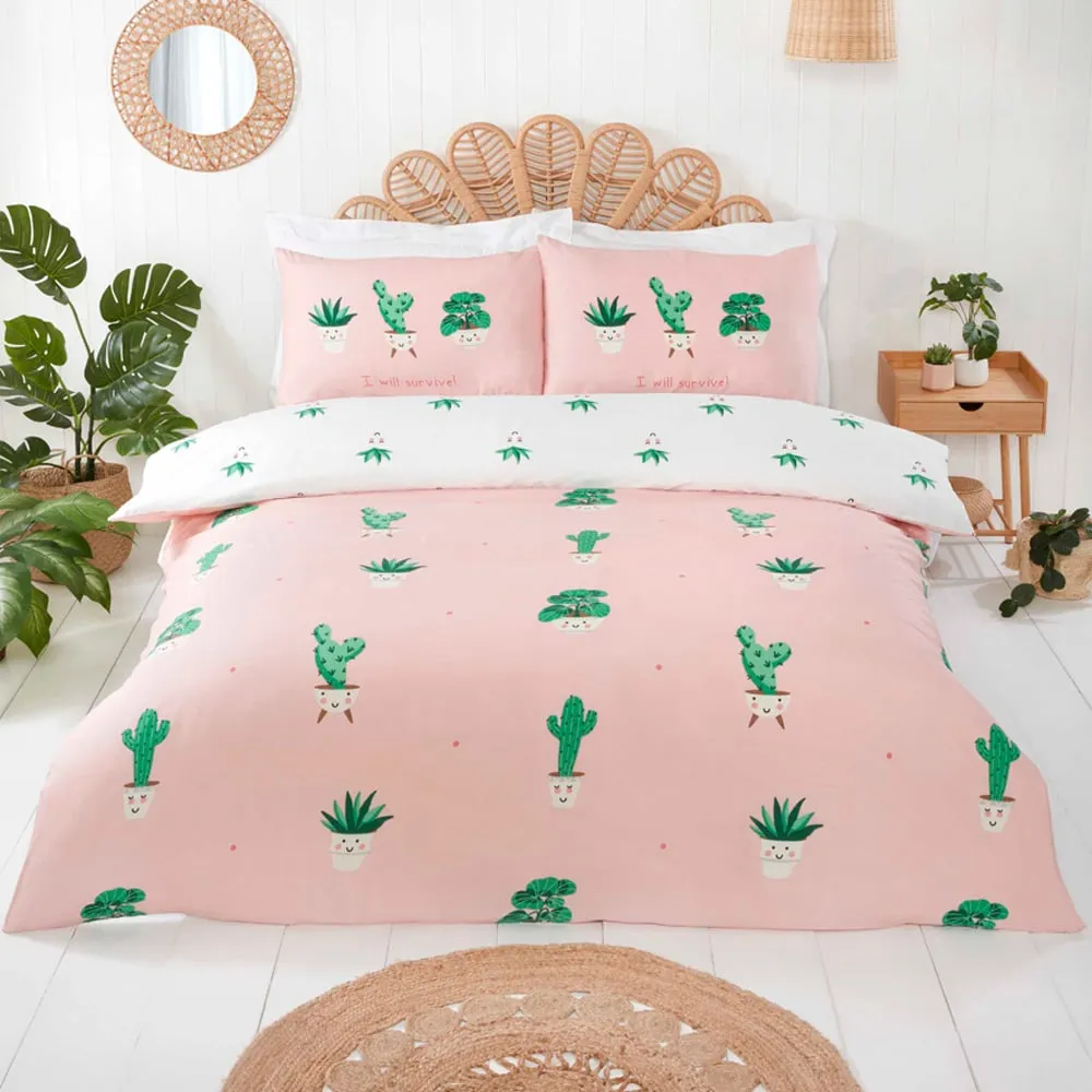 I Will Survive Double Duvet Set - Multi, Microfiber image