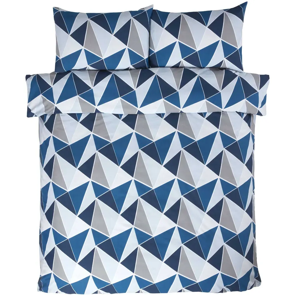 Leo King Duvet Set - Navy