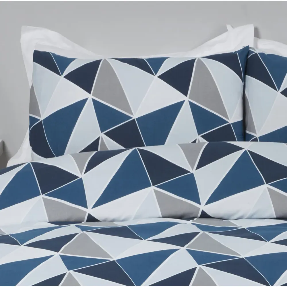 Leo King Duvet Set - Navy