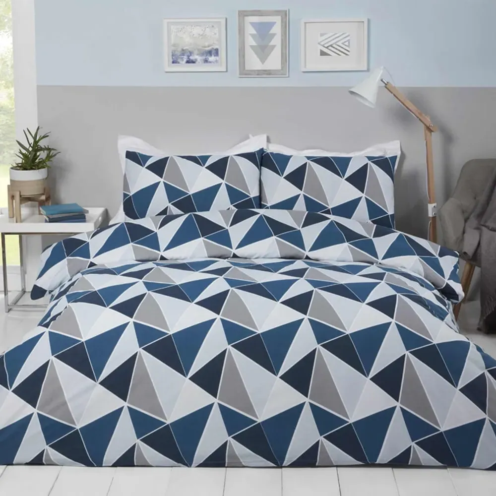 Leo King Duvet Set - Navy image