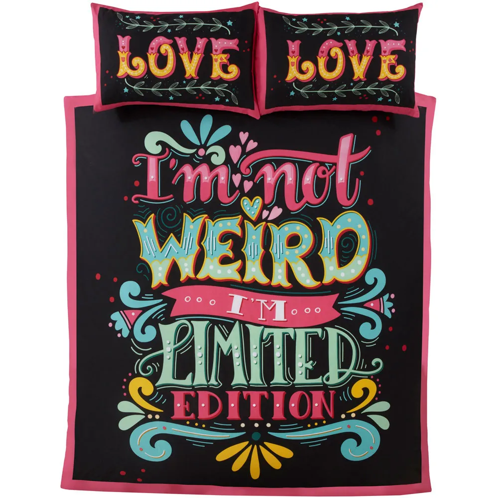 Limited Edition Single Duvet Cover Set - Multi