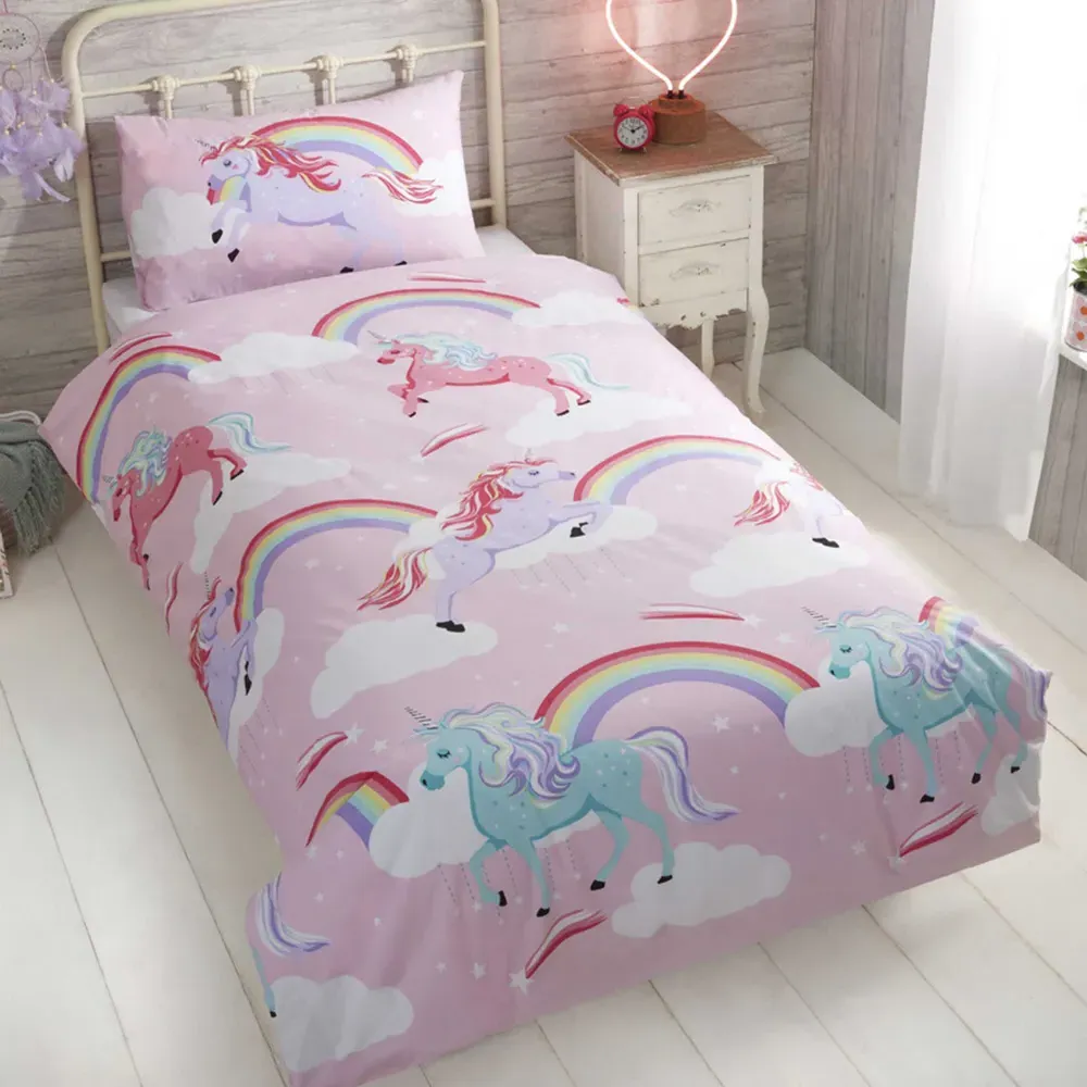 My Little Unicorn Toddler Duvet Cover Set - Multi