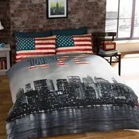 NYC Double Duvet Set - Multicolour