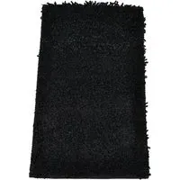Oxford Shaggy Super Absorbent Rug - Black