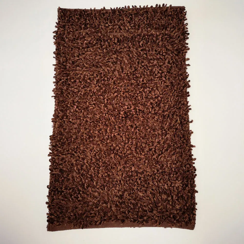 Oxford Shaggy Super Absorbent Rug - Brown