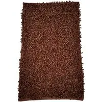 Oxford Shaggy Super Absorbent Rug - Brown