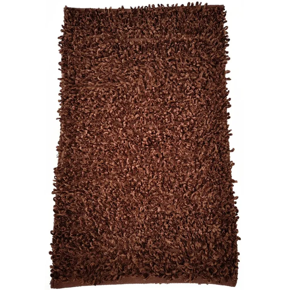 Oxford Shaggy Super Absorbent Rug - Brown