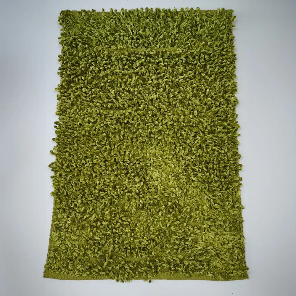 Oxford Shaggy Super Absorbent Rug - Green
