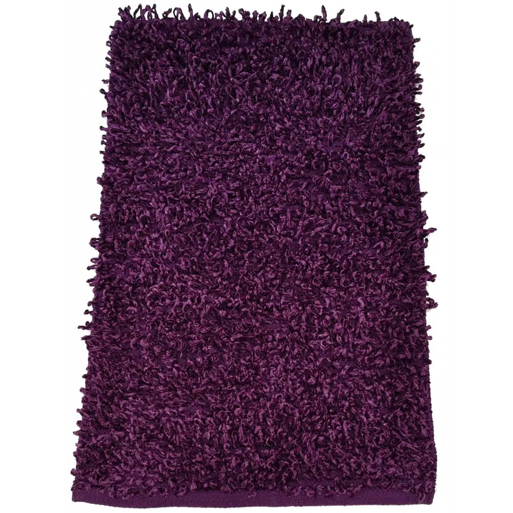 Oxford Shaggy Super Absorbent Rug - Purple