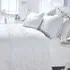 Papillon King Size Duvet Set - White