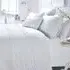Papillon Super King Duvet Set - White
