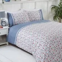 Penelope Single Duvet Set - Blue