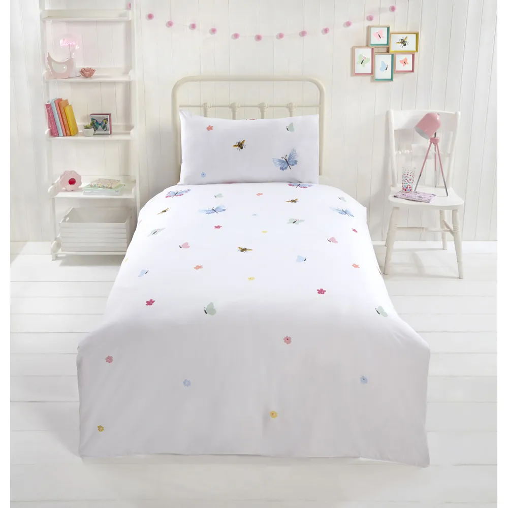 PH Butterflies and Bees Single Duvet Cover Set - Multi