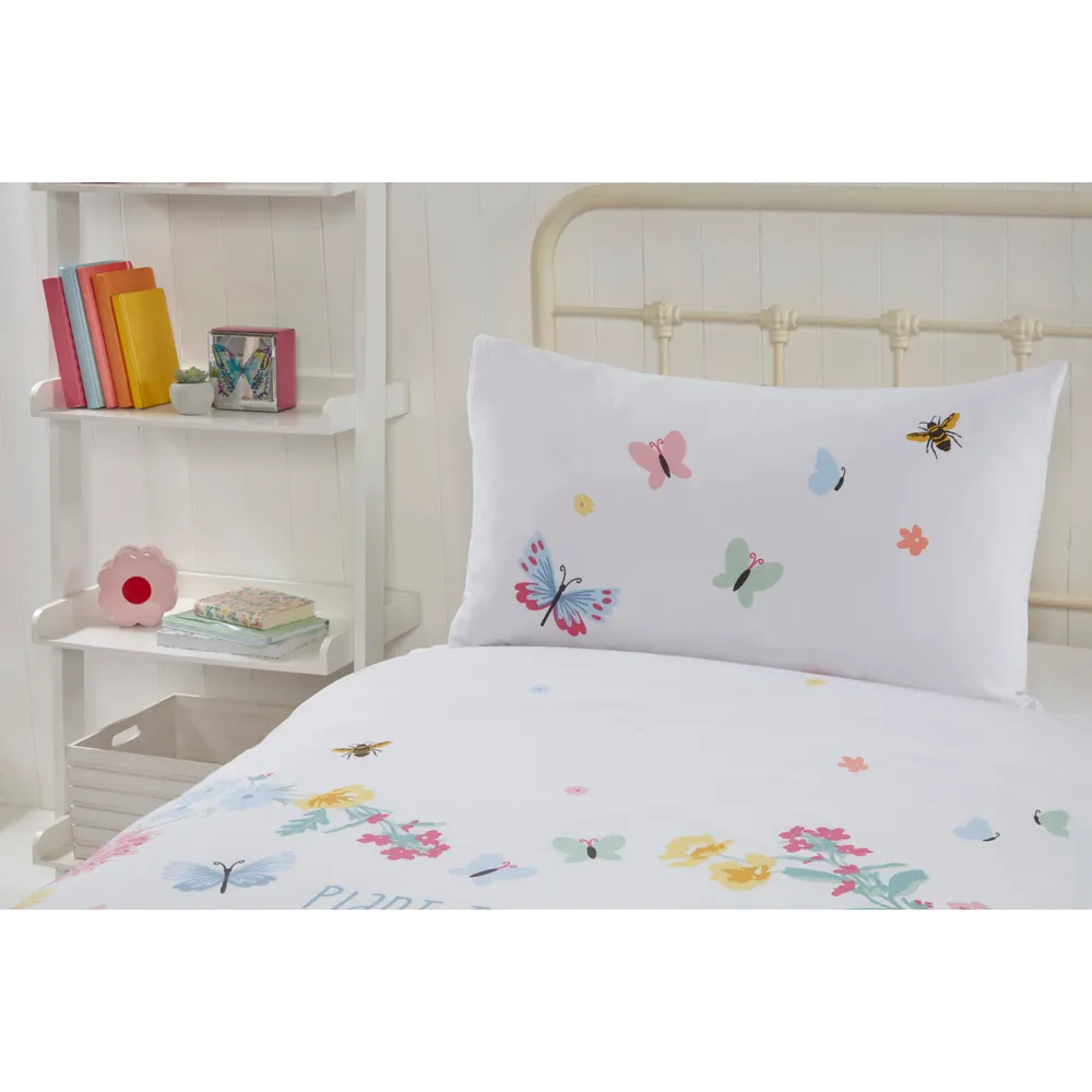 PH Butterflies and Bees Single Duvet Cover Set - Multi