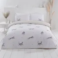 PH Leopard King Size Duvet Set - Multicolour, Cotton