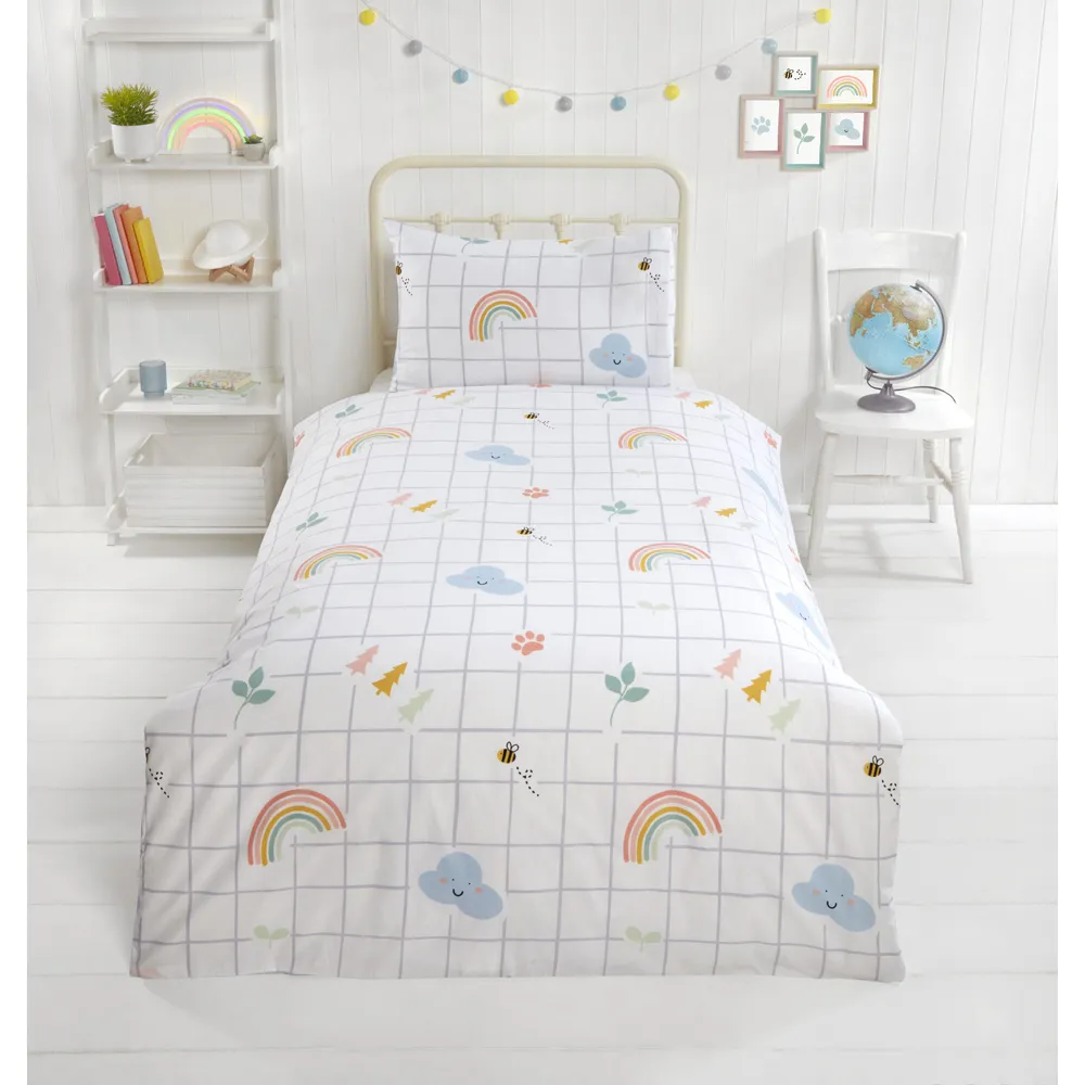 PH Planet B Single Duvet Cover Set - Multi