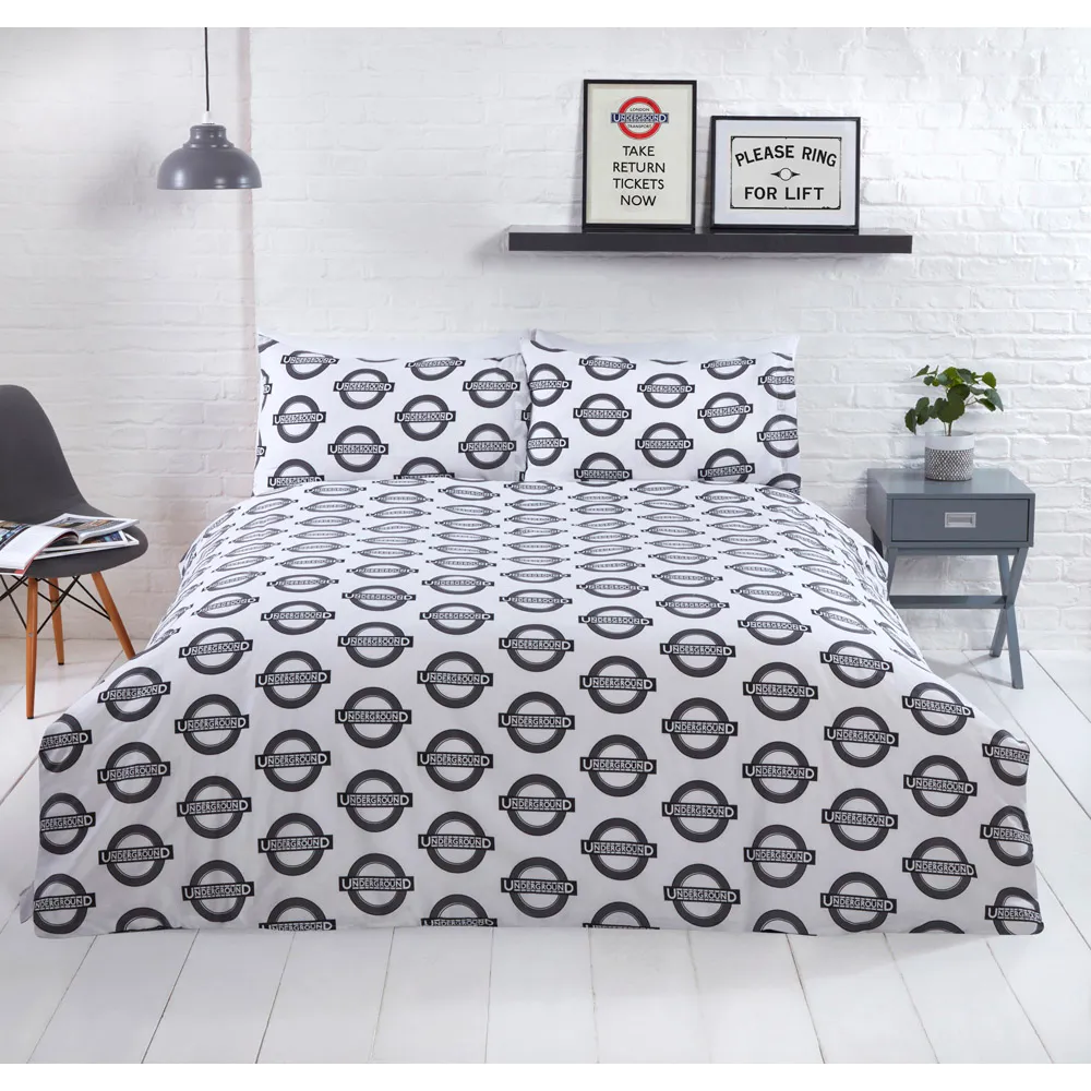 Platform Double Reversible Duvet Set - Multicolour